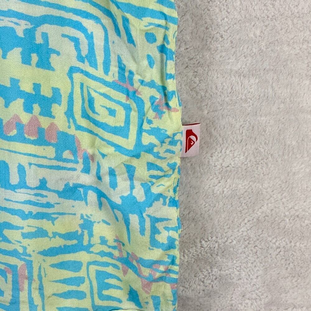 Quiksilver x Stranger Things Hawaiian Shirt Mens M The Argyle Surfer Boy 80s - Picture 4 of 8
